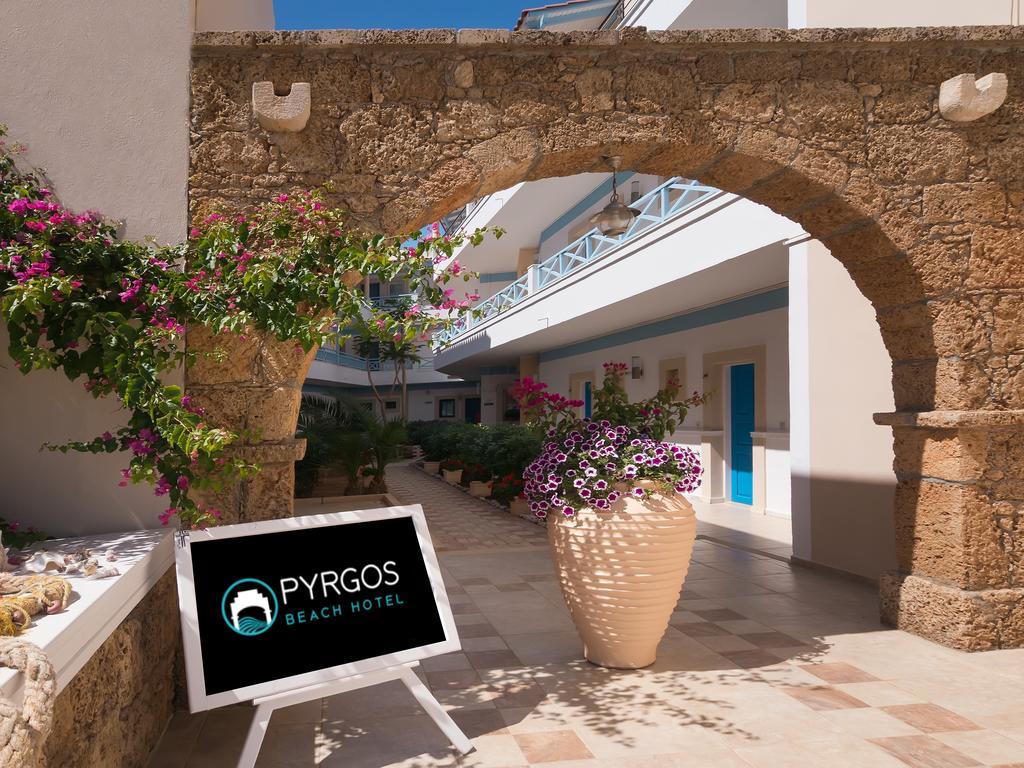 Pyrgos Beach Hotel Apartments Малиа Экстерьер фото